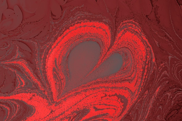 Абстрактный мраморный рисунок сердца для дизайна ткани Креативная мраморная фоновая текстура