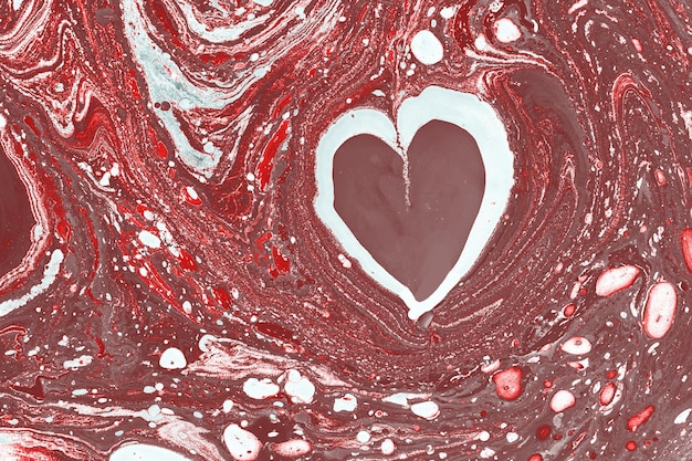 Abstract marmerend hartpatroon voor stoffenontwerp Creatieve marmerende achtergrondtextuur