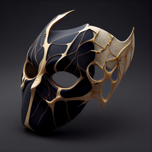 Abstract masquerade party mask