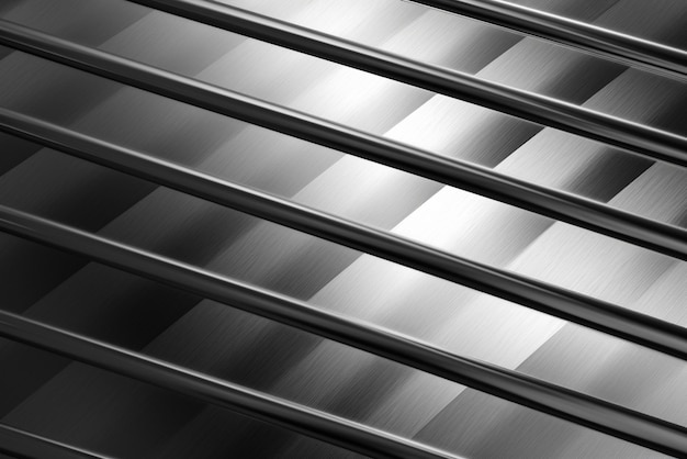 abstract metal background with some smooth lines