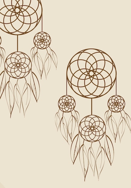 abstract midcentury art illustration