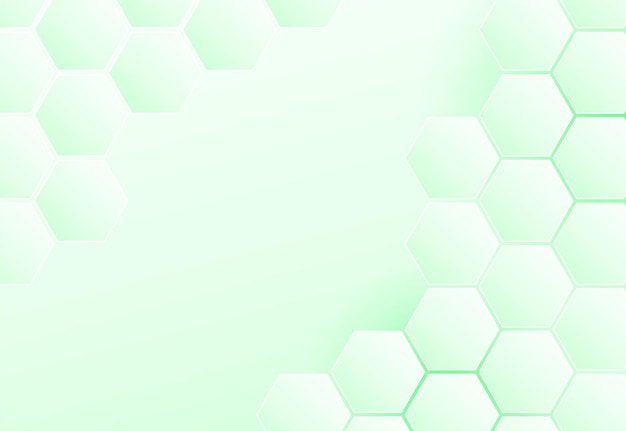 Abstract minimal background with green gradient