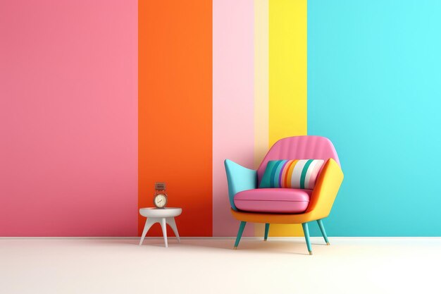 Photo abstract minimal concept pastel multi colour