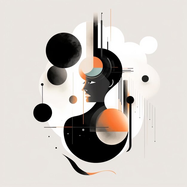 abstract and minimalist design