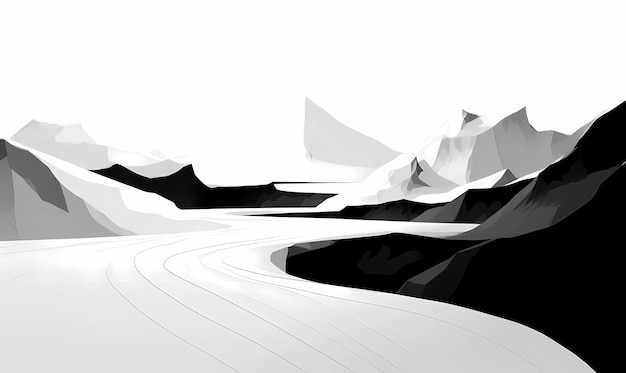 Abstract and minimalist landscapes