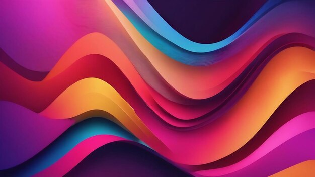 Abstract minimalist modern colorful background banner design generative ai