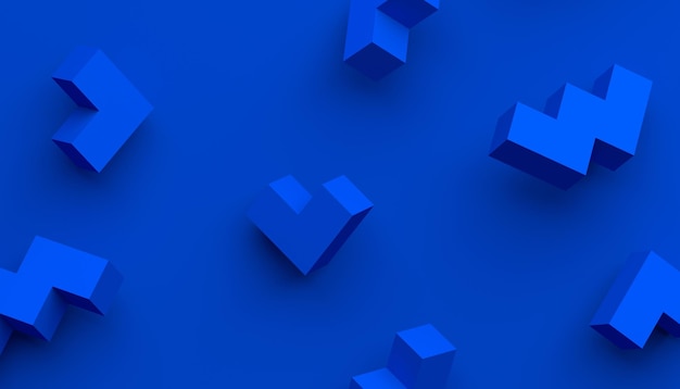 Abstract Minimalistic 3D Background