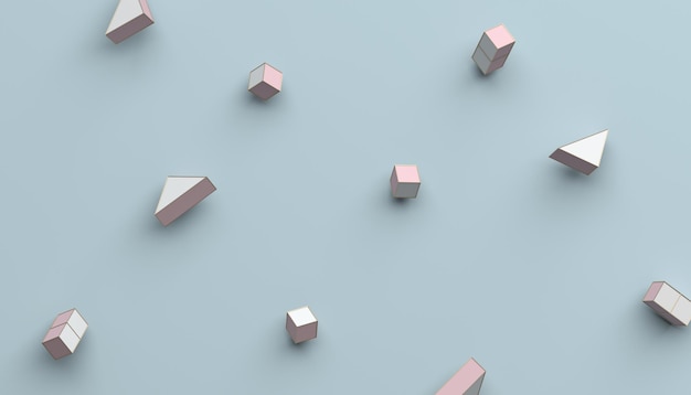 Abstract Minimalistic 3D Background