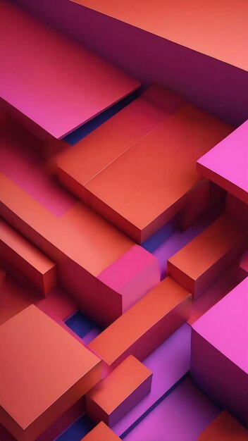 Abstract minimalistic 3d background