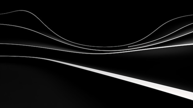 Abstract minimalistic background with wavy lines