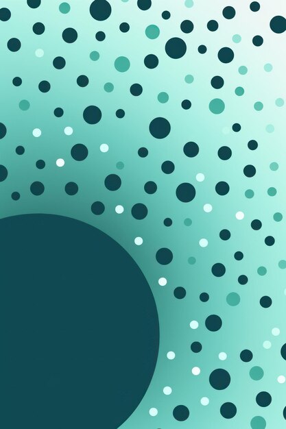 An abstract Mint background with several Mint dots in the style of neogeo minimalism vibrant color g