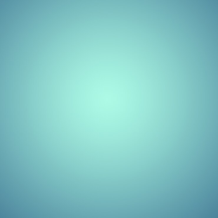 Photo abstract mint green gradient background empty space studio room for display product