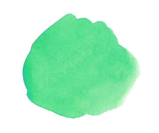 Abstract mint green watercolor background