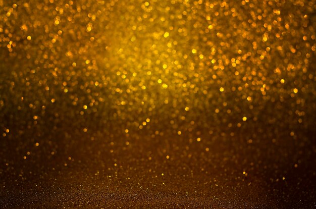 Abstract mixed background Golden glitter