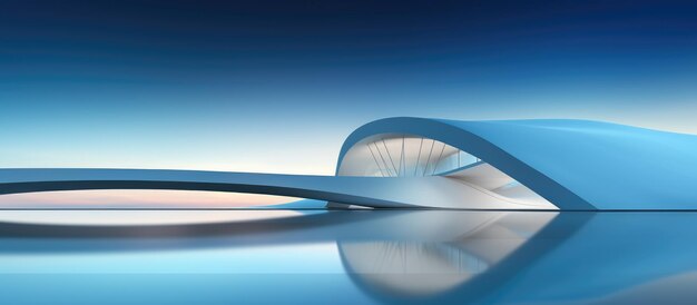 Abstract modern architecture design background