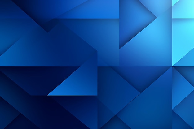 Abstract modern blue color geometric background