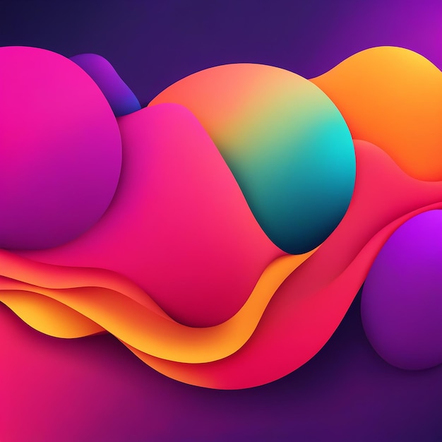 Abstract modern colorful blob background and texture Design colorful blob shape background for use