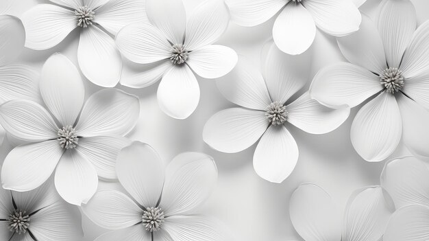 Photo abstract modern flower background