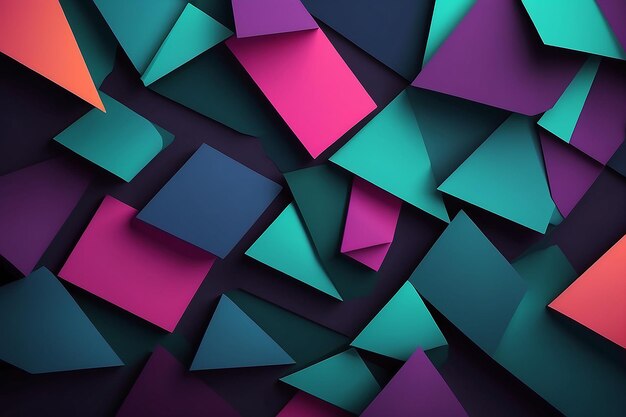 Abstract modern geometric background