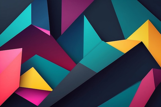 Abstract modern geometric background