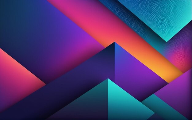 Abstract modern gradient background with grainy texture and geometric shapes