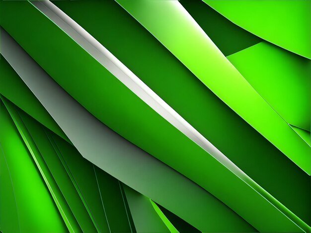 Premium AI Image An abstract modern green background