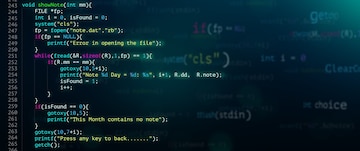 Premium Photo | Abstract Modern tech of Programming code screen ...