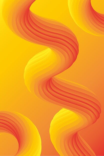 Abstract modern vertical background with yellow orangered gradient for stories
