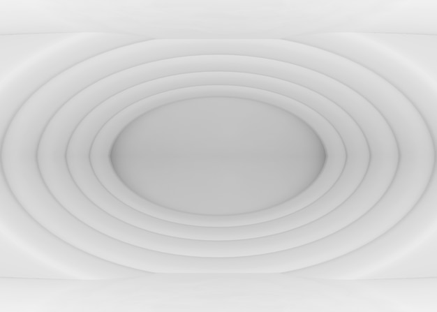 abstract modern white ripple elipse shape wall background