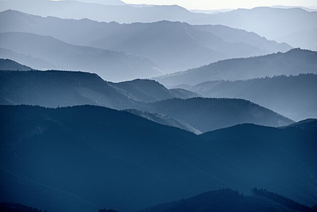 Abstract mountain background