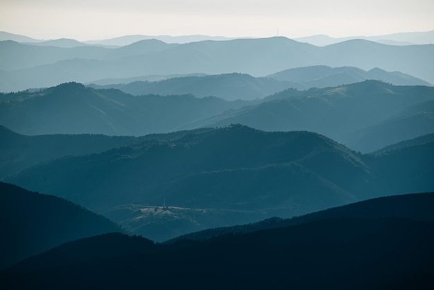 Abstract mountain background