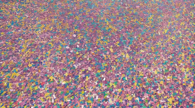 Abstract multi gekleurde confetti vallen op feestelijke viering