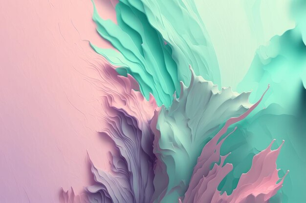 Abstract multicolor liquid effect style background