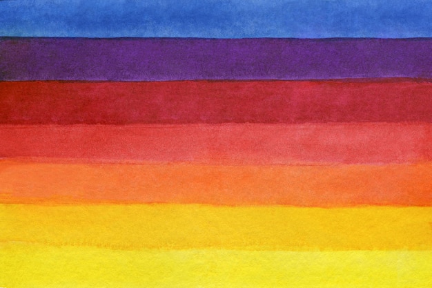 Абстрактные разноцветные полосы акварель ручная роспись фона