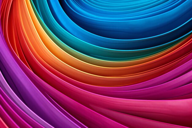 Abstract multicolored background with smooth lines in a modern style