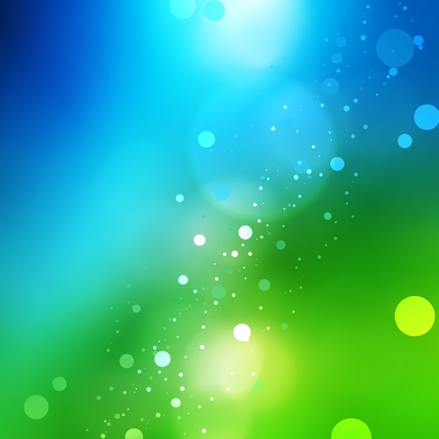 Abstract nature background with blur light