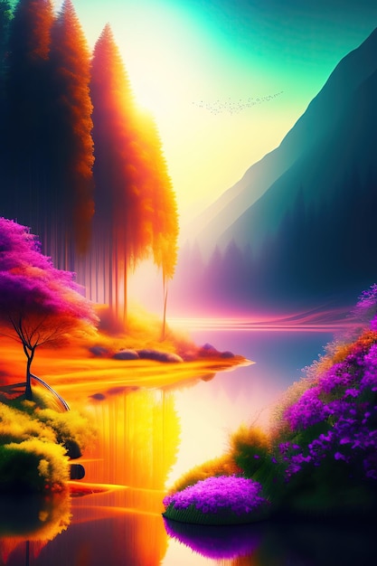 Abstract Nature Background