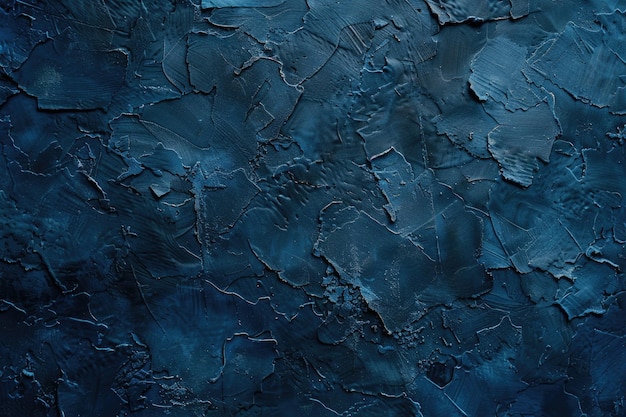 Abstract Navy Blue Grunge Stucco Wand achtergrond textuur Banner