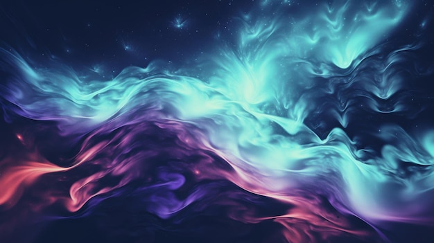 Abstract nebula swirls cosmic dance 5