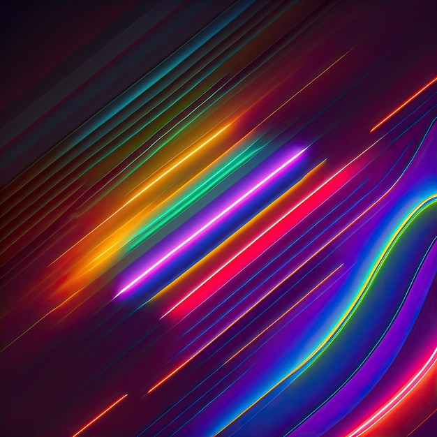 Abstract Neon achtergrond