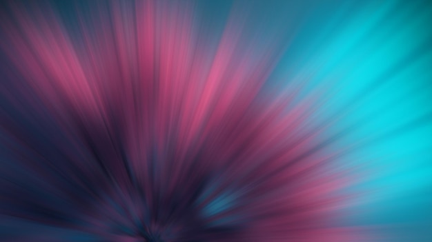 Abstract neon background light radial effect