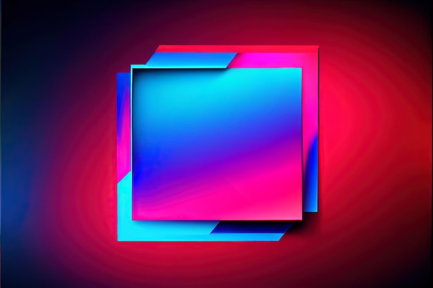 Photo abstract neon background