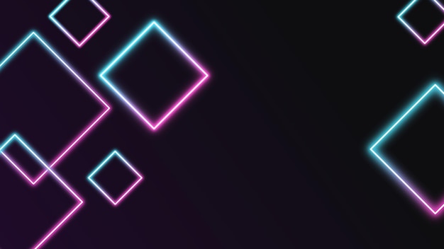 Abstract neon glow background