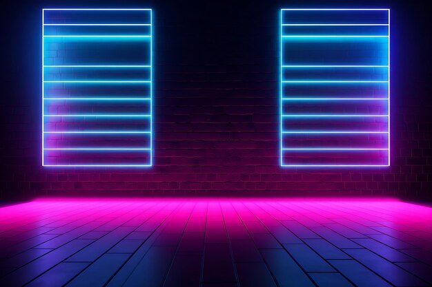 Abstract neon lights background