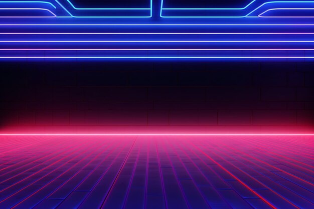 Abstract neon lights background