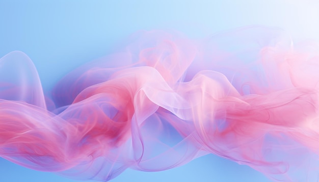 abstract neon pink and baby blue smoke wallpaper background texture flowing forms