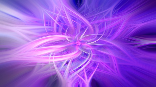 abstract neon pink flower