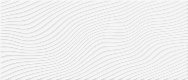 Abstract Neumorphism design stripes wave motion, modern white geometry waving line shape animation presentation illustration background