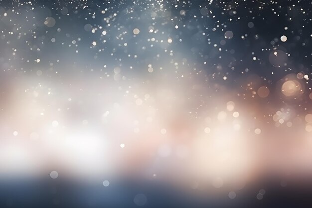 Abstract New Year's Eve Background with Enchanting Bokeh