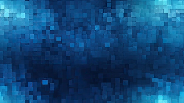 Photo abstract noise futuristic blue pixel pattern